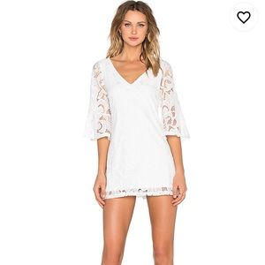 Tularosa White lace dress